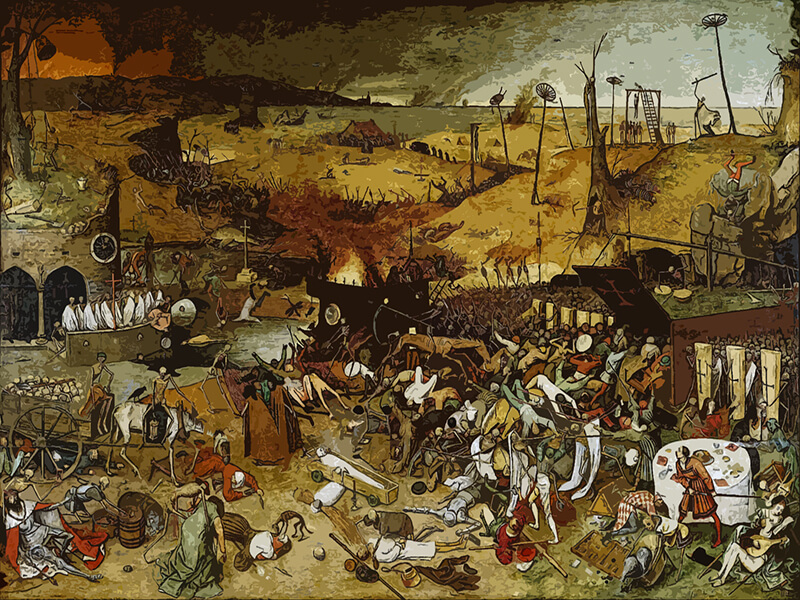 il trionfo della morte - Pieter Bruegel il vecchio 1562